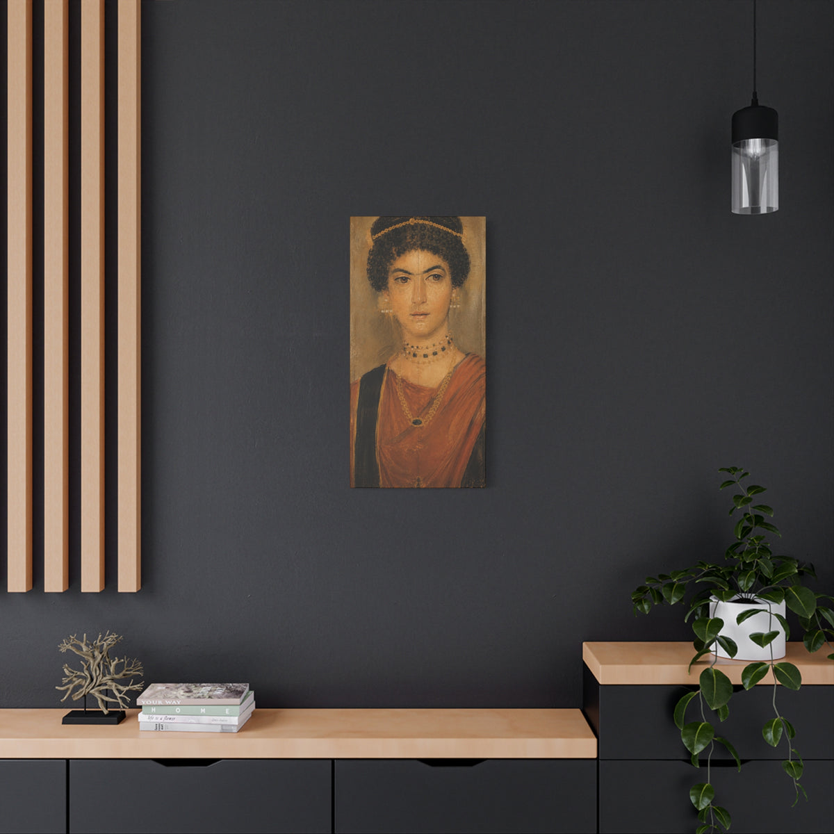 Nefru — Golden Grace | Fayum Portrait