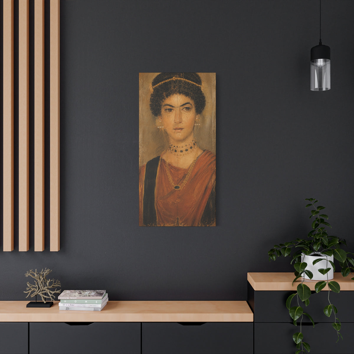Nefru — Golden Grace | Fayum Portrait