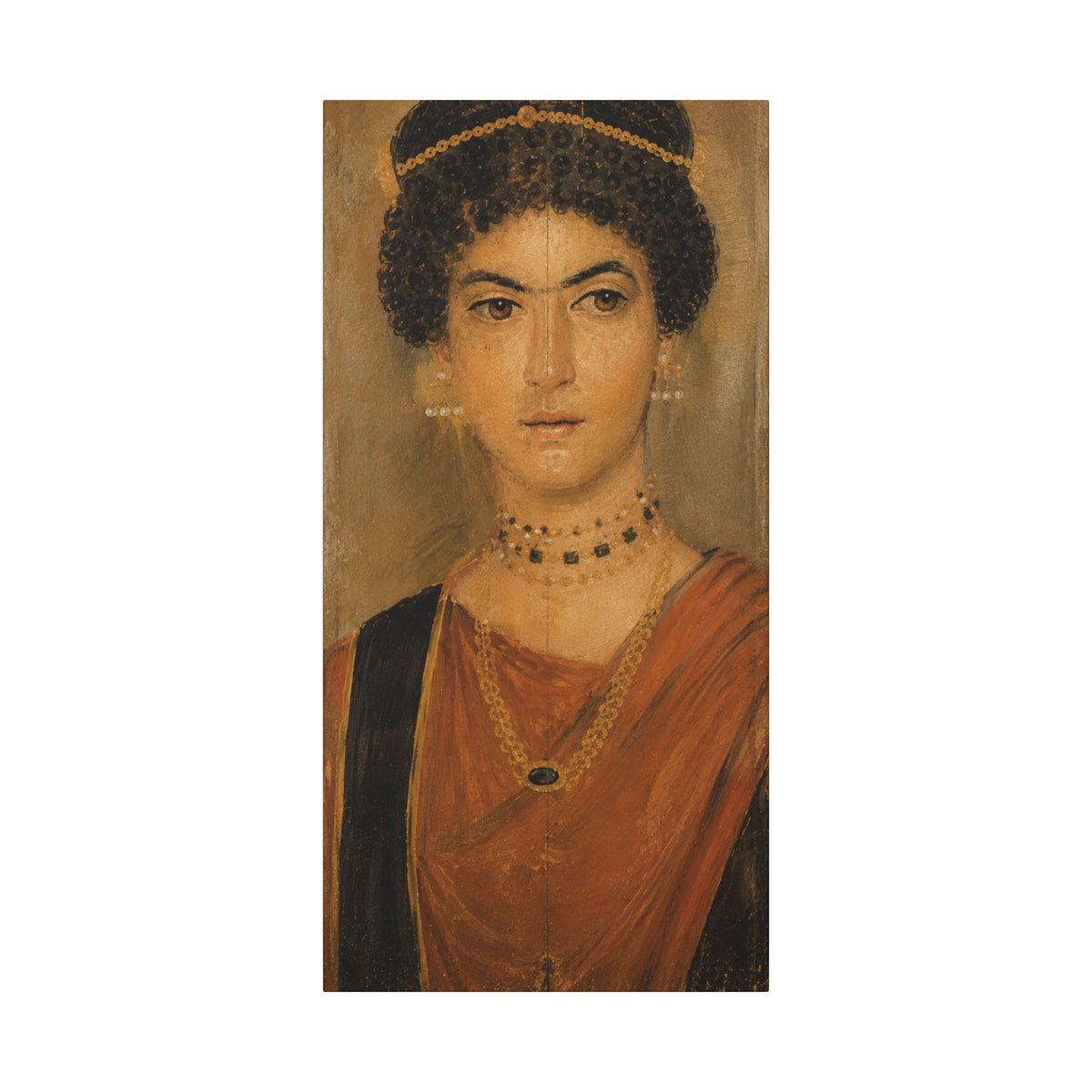 Nefru — Golden Grace | Fayum Portrait