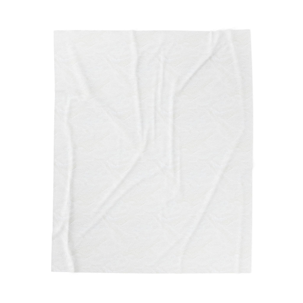 Lirita’ ita Signature Monogram Velveteen Plush Blanket – Bottle Green